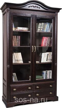 Шкаф книжный 2д Паола 2151 БМ672